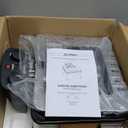 Alpha Living Electric Deep Fryer  4.5L Deep Fryer with Basket with 2-Quart and 4-Quart Baskets  High-Grade Stainless Steel  Temperature Control and Timer  Ideal for Fried Chicken, Fries