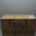 Office Chair - Ergonomic Desk Chair with Adjustable Lumbar Support, Mesh Computer Chair, Executive Chairs for Home Office Comfortable Lumbar Support (White+Black) (White+black)