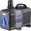 Electric Adjustable Flow Garden Sumbersible Fountain Pond Filter Silent Pump (1000GPH)