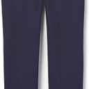 French Toast Boys' Adjustable Waist Relaxed Fit Pant (Standard & Husky), Navy, 18 Husky