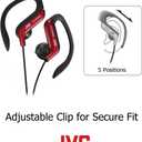 JVC HAEBR80B Sports Clip Headphones (Black)
