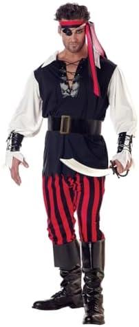 California Costumes mens Cutthroat Pirate Costume, XL