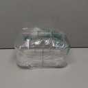 Clear Thickened Portable Caddy Tote, Shower Caddy with Handle for Art Supplies, Makeup, Crafts, Colored Pencils, Sewing, Office Supplies (Clear)