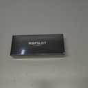 Reading Glasses Blue Light Blocking Spring Hinge Readers for Women Anti Glare Filter Lightweight Eyeglasses (Black Frame Silver Bridge)