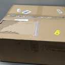 SineRise 18'' Rattan Farmhouse Chandelier, 3-Lights Boho Large Pendant Light Fixture,Hand Woven Chandeliers for Dining Room with Fabric Shade, Hanging Rattan Drum Light Fixtures for Kitchen Hallway (18 inch Round, Gold)