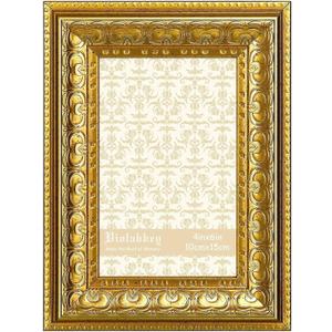 VIOLABBEY 4x6 Picture Frame Gold, Vintage Photo Frame for Wall or Tabletop Display, Classic Design for Office Home Decor, Fits 4x6 Pictures