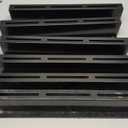 5-bin Overhead Garage Storage Rack, Heavy Duty Ceiling Storage Racks, Powder Coated Tote Storage Rack for Garages, Sheds, Storerooms (6 PCS, for 5 Bins)