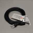 Amazon Basics Extension Cord, 10 Ft, 3 Prong Outlet Extender, Indoor, 13 Amps, 125V, Black