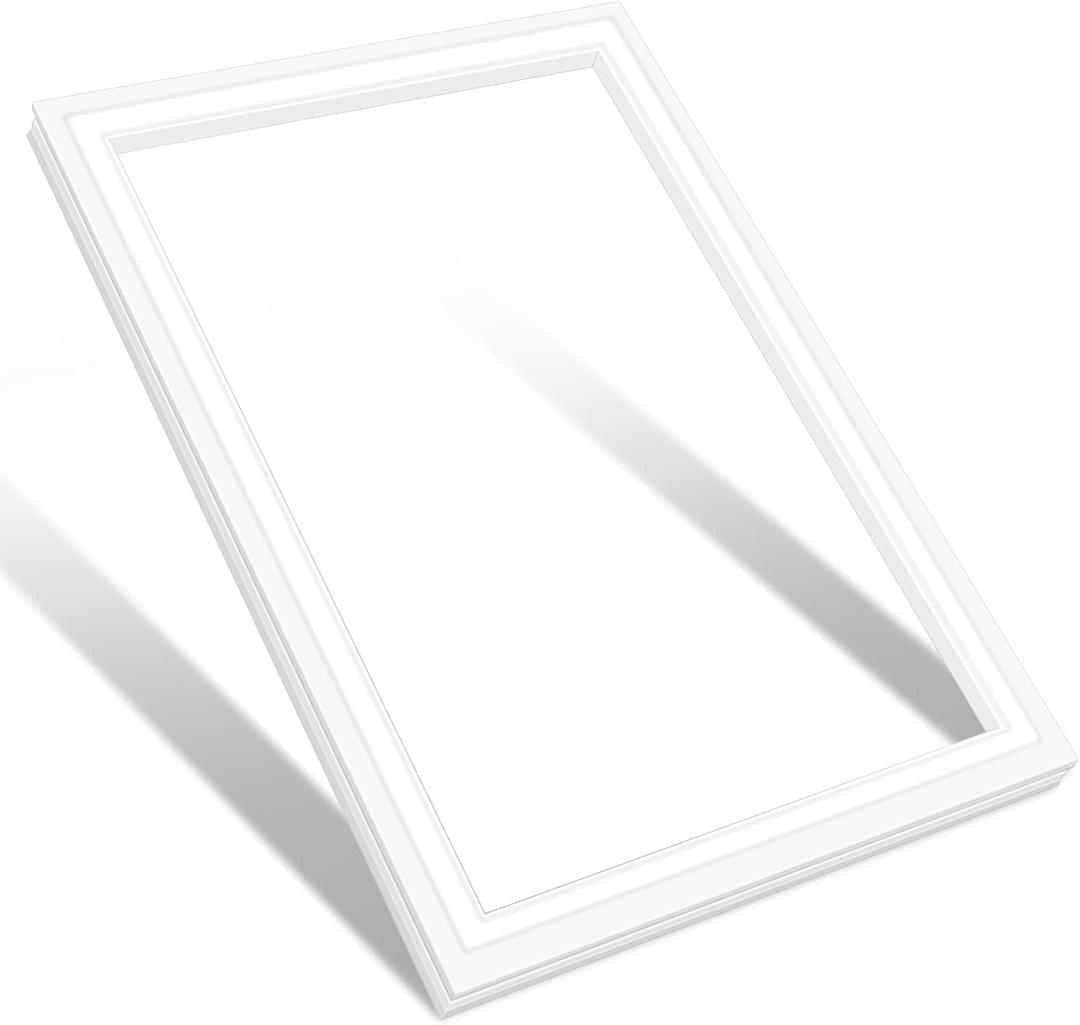 Upgraded WR24X10077 Refrigerator Door GasketReplacement for GE & Hotpoint Refrigerator Fresh Food Door Seal, replace Fridge Door Gasket Part 913812, AP3160620, PS296763