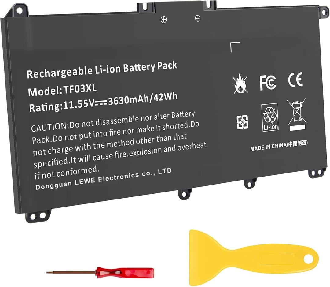 TREE.NB TF03XL 920070-855 Spare Battery for HP Pavilion x360 14m-cd0001dx 14m-cd0003dx 15-cc0xx 15-cc023cl 15-cc123cl 920046-121 920046-421(Not Compatible with LK03XL LE03XL) TREE.NB TF03XL 920070-855 Spare Battery for HP Pavilion x360 14m-cd0001dx 14m-cd0003dx 15-cc0xx 15-cc023cl 15-cc123cl 920046-121 920046-421(Not Compatible with LK03XL LE03XL)