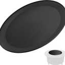 Surround Surface Fire Pit Lid for Solo Stove Bonfire and Ranger Surround Surface Tabletop Accessories 23.75 inch Durable Round Cold-Rolled Steel FirePit Cover for Outdoor and Camping Accessory