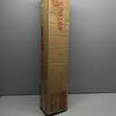 ALPHA CAMP Oversized Camping Folding Chair - Heavy Duty Steel Frame Support 350 LBS, Collapsible Padded Arm With Cup Holder, Quad Lumbar Back, Portable for Outdoor/Indoor (Blue/Gray)