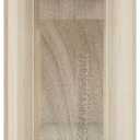 Ekena Millwork BKTW02X04X06TMRW Small Thompson Wood Wood Brackets, 2 1/2"W x 4"D x 6"H , Rubberwood