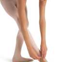 Capezio Girls' Ultra Soft Transition Tight (8-12, Ballet Pink)