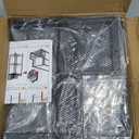 VITVITI Metal Hair Tool Organizer Shelf for Bathroom, 3 Tiers Hair Product Organizer Cart Floor Stand, Curling Irons Straighteners Storage Makeup for Vanity (Black Color)