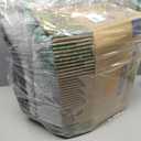 Sunheir Orthopedic Dog Bed for Large Dogs - Big Waterproof Dog Crate Bed with Removable Washable Cover, Egg Crate Foam Support, Anti-Slip Bottom, Deluxe Plush Pet Bed Mat (Grey)