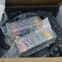 16 Inch Roulette Wheel Game Set Include Black Roulette Wheel,47.2" x 23.6" Anti-slip Rubber Game Mat x2, 200 Chips, Chip Rake, Win Marker, Dealer Button, Instruction Manual,Storage Box (Style 1)