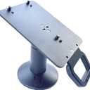 Hilipro Sturdy Metal Swivel Stand for Verifone MX915/MX925, M400, M440, Pax PX5, PX7, Aries 6 & Aries 8 Credit Card Payment Machine - Complete POS Kit with Backplates