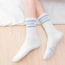 ONECOS 7 Pcs Bride Accessories Set, Marble Sunglasses, Beauty Hair Clips, Bride Socks, Something Blue Earrings for Bridal Shower Wedding Day Party Favor Gift (Blue)