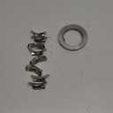 Hose Clamps, DIY 13 FT Metal Strap + 8 Fasteners, Hose Clamps Stainless Steel, Large Adjustable Hose Clamp Pipe Clamp for Pipe Automotive Mechanical Applications