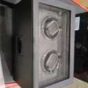 ROTHWELL Double Watch Winder for Automatic Watches with Quiet Motor with Multiple Speeds and Rotation Settings (Black/Grey)