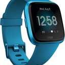 Fitbit Versa Lite Edition Smart Watch, One Size (S and L Bands Included) (1 Count, Pack of 1)