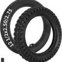 RUTU 12.5x2.75 Tire Inner Tube Set 12-1/2x2-3/4 Tire for MX350 MX400 Rocket Electric Dirt Bike Scooter Stroller X-Treme X-560 eZip E-500 E-750 E-900 1 Set