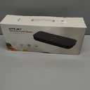 Vacuum Sealer for Food - Tempered Glass Panel, LED Touch Control, Digital Display, Pulse/Moist/Dry/Seal/External Suction Modes, Includes 50 Vacuum Bags & Built-in Cutter(Black)