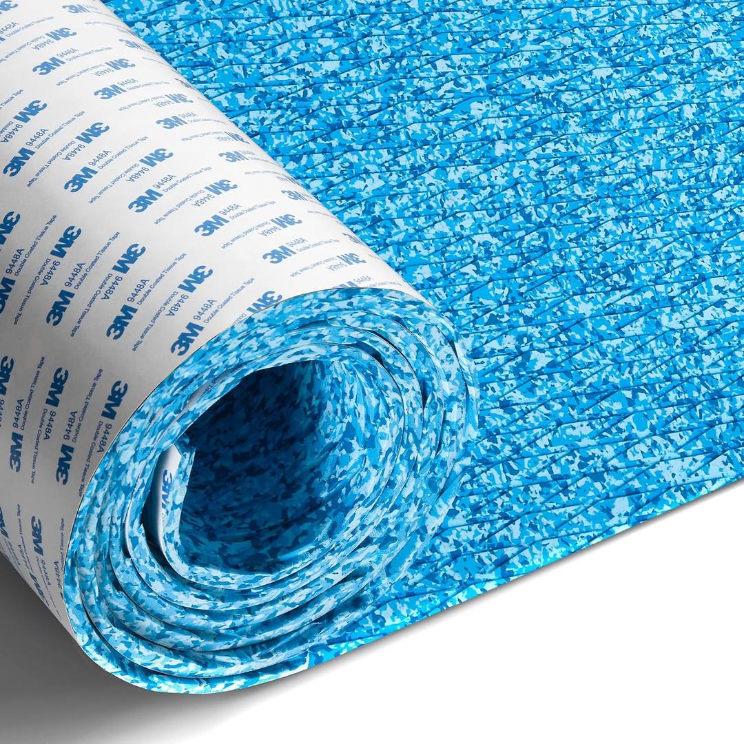 Boat Flooring, EVA Foam Marine Decking for Boat Yacht Kayak RV Stair Floor | Self-adhesive, easy to cut, non-slip, waterproof, UV resistant, easy to clean, EVA foam material