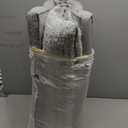 Orthopedic Dog Beds for Large Dogs,Waterproof Dog Bed, Egg Crate Foam Bed for Large Dogs, Big Pet Bed with Washable Removable Waterproof Pillow Cover and Anti-Slip Bottom, Grey (36"L x 27"W x 6.5"Th)