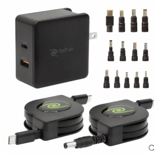 ReTrak™ USB-C Universal Laptop Charger