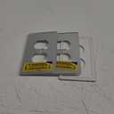 3 Pcs Mirror Acrylic Outlet Covers Wall Plate Light Switch Plates Acrylic Mirrored Plates Wall Plates For Electrical Outlets Durable Decorative (Standard Size)