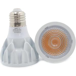 PAR20 LED Light Bulb 12W Dimmable E26 Medium Base COB Spot Light 100W Equivalent 24 Beam Angle High CRI (85+) 1200LM 3000K Warm White AC 120V Flood Lamp Spotlight 2PCS