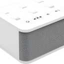 Big Red Rooster Sleep Sound Machine - White Noise Device for Kids and Babies with Rain and Nature Sounds - Portable Noise Cancellation for Nap Time, Bedroom, Nursery, or Office - 4x4x3 in