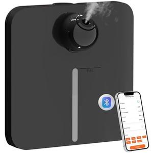 Essential Oil Diffuser for Home, Bluetooth Smart Scent Diffuser, Waterless Aromatherapy Diffuser, 1500 ft² Cold Air Hotel Collection Diffuser, Wireless Aroma Diffuser for Home, Hotel, Office
