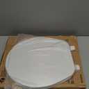 Bemis 70 Durable Plastic Toilet Seat, Round, White