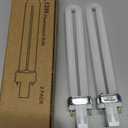 PL13-A-FFP 13W Type A Fluorescent Light Bulb with Magnetic Ballast,Replace for Ottlite Lamps Purchased Before 2008,T13330,5500K Bright Natural Daylight,GX23 Base,2Pack