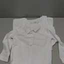 A&J DESIGN Baby Toddler Boys Gentleman Suit Set, 3pcs Outfits Shirts & Vest & Pants (2-3T, White Tuxedo)
