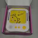 Interactive Educational Learning Tablet Toy for Kids,Screen-Free Phonics Learning Toy with 30 Flash Cards for Alphabets, Numbers, Words, Animals, Learn to Read for Boys Girls 3-5 Years Old, White