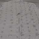 Christmas Tree Skirt 35in Plush Tree White Standing Mat Pad with Snowflake for Xmas Holiday Decoration