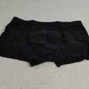 Mens Incontinence Underwear Washable Leak Proof Boxer Briefs Absorbency 2.3 oz Prostate Bladder Control 1 Pack (Black, 3XL)