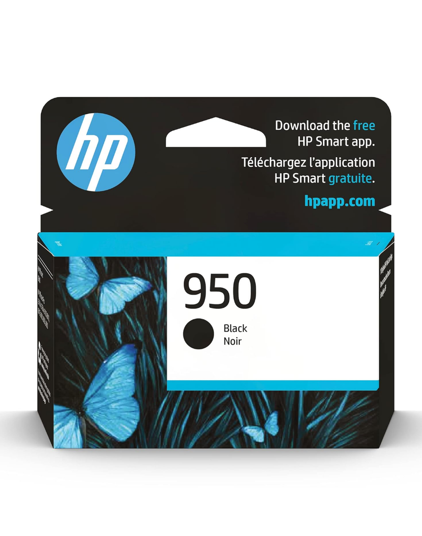 HP 950 Black Ink Cartridge | Works with HP OfficeJet 8600, HP OfficeJet Pro 251dw, 276dw, 8100, 8610, 8620, 8630 Series | Eligible for Instant Ink | CN049AN
