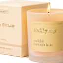 Benevolence LA Birthday Magic Scented Candles | 10 oz, 40-50 Hour Burn | Gifts for Women | Celebration Candle for Best Friend, Mom | Unique Womens Birthday Gift - Smells Like Champagne & Cake