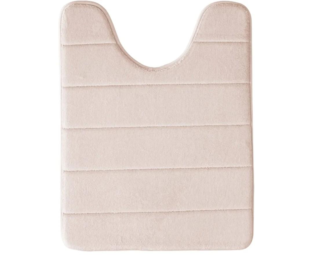 Soft U-Shaped Bathroom Rug, Memory Foam Bath Mat, Non Slip Water Absorption Dry Fast Toilet Mat, Bathroom Floor Mat Khaki 2 1.3 x 1.6 Feet Soft U-Shaped Bathroom Rug, Memory Foam Bath Mat, Non Slip Water Absorption Dry Fast Toilet Mat, Bathroom Floor Mat Khaki 2 1.3 x 1.6 Feet