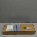 Xprite Windshield Dash Strobe Dual Light Bar Aluminum w/Suction Cups, White&Amber LED Deck Hazard Caution Flashing Traffic Advisor Lights Bar for Emergency Construction Plow EMS POV Vehicles Trucks