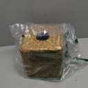 Seagrass Square Tissue Box Cover Woven Napkin Holder Decorative for Bathroom Farmhouse (Natural, 5.5 x 5.5 x 5.5 Inch)