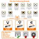 PECHAM 9PCS Diamond Oscillating Tool Blade, Multi Tool Blades Kits for Grout Removal and Soft Tile Cut, Fit Porter Cable Black & Decker Rockwell Ridgid Ryobi Milwaukee Chicago Craftsman
