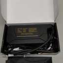 150 PSI Tire Inflator Portable Air Compressor, 12V DC Auto Shutoff Air Pump with Digital Pressure Gauge and Emergency LED Light for Car Tires, Bicycle & Balloons, Black