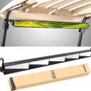 10L0L Universal Golf Cart 5 Panel Mirror for Yamaha EZGO Club Car, Eliminate Blind Spots Wide Angle Rear View Mirror