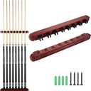 Pool Stick Holder - Wall Mounted with 6/8 Stick Capacity